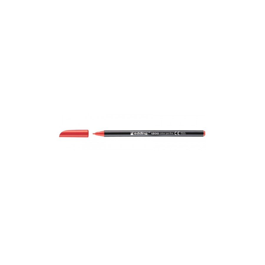 3413-ROTULADOR PUNTA FINA 1200 ROJO EDDING 1200-02