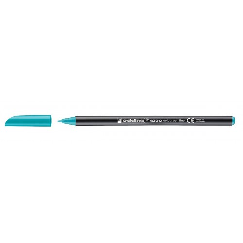 3420-ROTULADOR PUNTA FINA 1200 AZUL TURQUESA EDDING 1200-14
