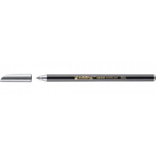 3423-ROTULADOR 1200 COLOR PLATA EDDING 1200-54