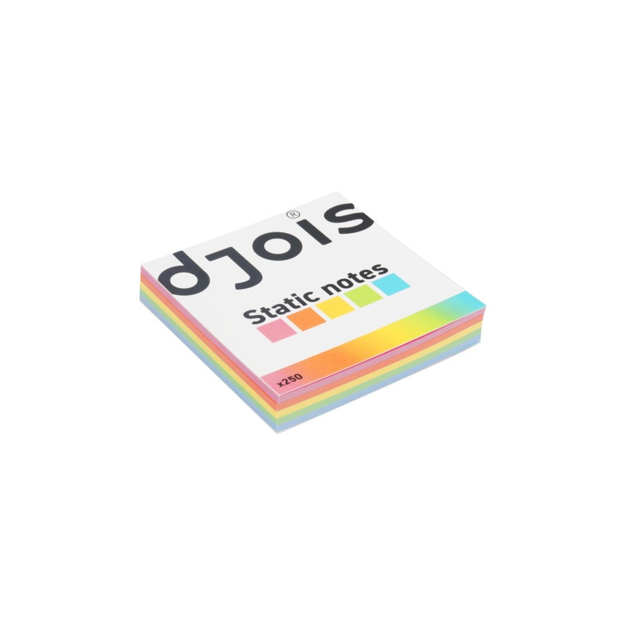 34231-BLOC 250 NOTAS ELECTROSTATICAS (S) 75X75MM. 5 COLORES SURTIDOS TARIFOLD 200610