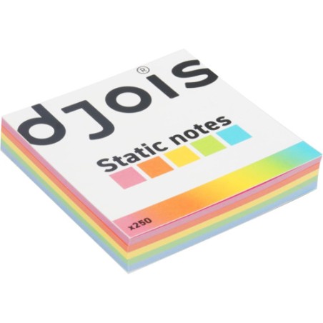 34231-BLOC 250 NOTAS ELECTROSTATICAS (S) 75X75MM. 5 COLORES SURTIDOS TARIFOLD 200610