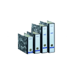 34392-ARCHIVADOR JASPEADO A-Z FOLIO CON RADO NEGRO ANCOR 002089