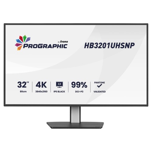 34480-MONITOR IIYAMA, 31.5 PULGADAS, 80 CM, IPS PANEL TECHNOLOGY LED, 3840X2160, 60HZ