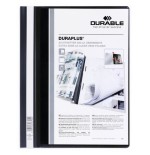 3450-DOSSIER FASTENER DURAPLUS A4 PVC NEGRO DURABLE 2579-01