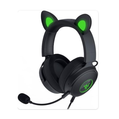 34585-Razer Kraken Kitty V2 Pro Auriculares Alambrico Diadema Juego USB tipo A Negro