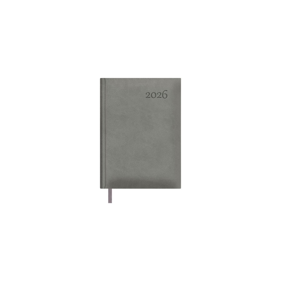 34622-AGENDA 2026 LAUSANA DIA PAGINA 14 X 20 CM. COLOR GRIS DOHE 12739 - 26