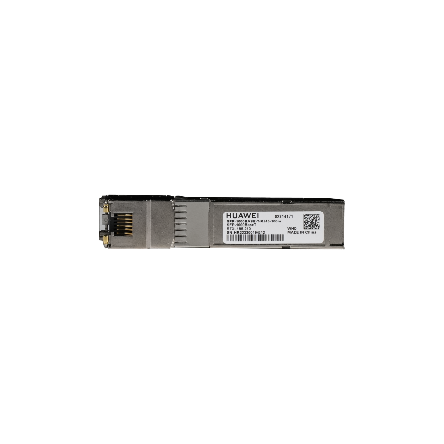 34669-HUAWEI ELECTRICAL TRANSCEIVER,SFP,GE,ELECTRICAL INTERFACE MODULE(100M,RJ45) (SFP-1000BASET)