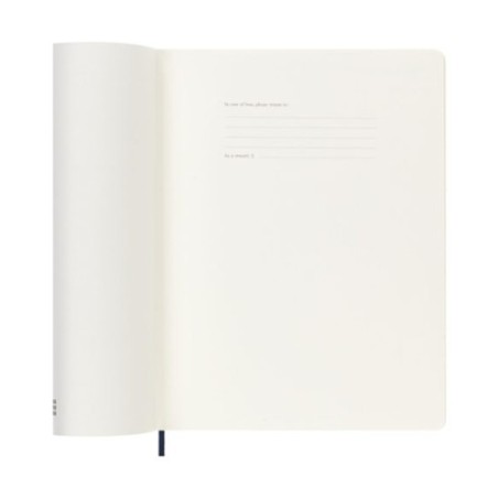 34812-AGENDA 2026 TAPA BLANDA 12 MESES SEMANAL XL (19 X 25 CM) AZUL ZAFIRO MOLESKINE DSB2012WN4Y26