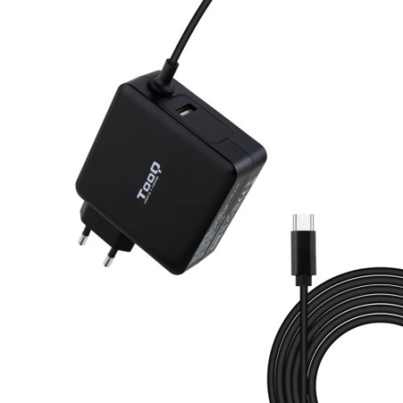 34979-TOOQ CARGADOR PORTATIL USB-C PD3.0 90W, NEGRO