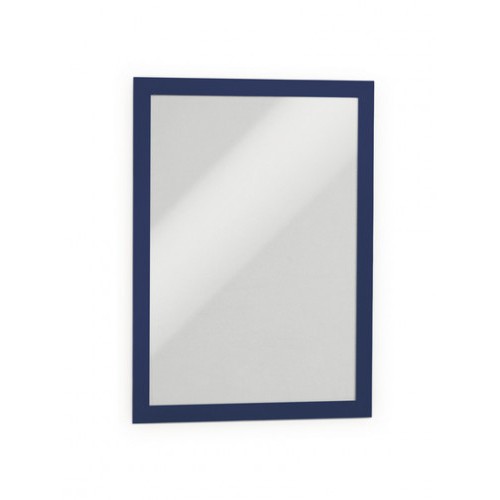 3500-BLISTER 2 MARCO AUTOADHESIVO MAGNETICO DURAFRAME A4 AZUL DURABLE 4872-07