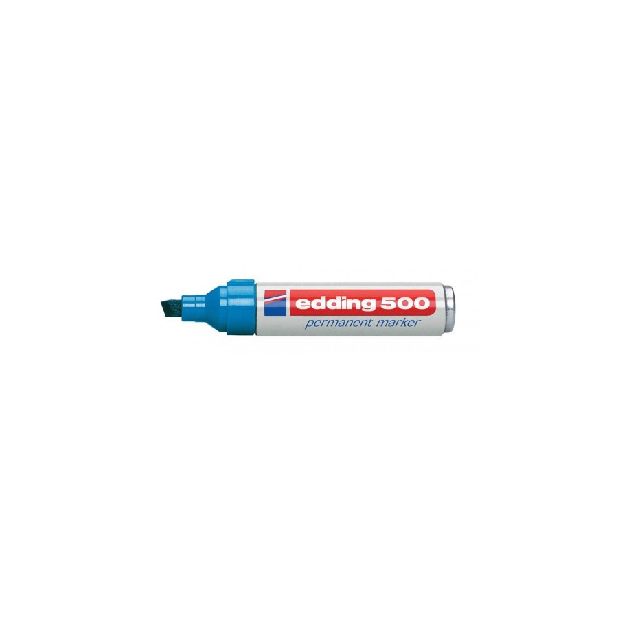 3506-MARCADOR PERMANENTE PUNTA BISELADA 2-7MM 500 AZUL EDDING 500-03