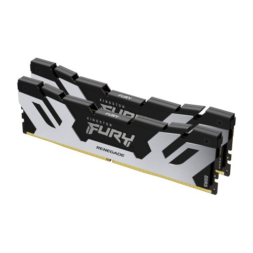 35099-MEMORIA KINGSTON 48GB 8400MT/S DDR5 CL40 CUDIMM (KIT OF 2) FURY RENEGADE SILVER XMP - KF584CU40RSK2-48