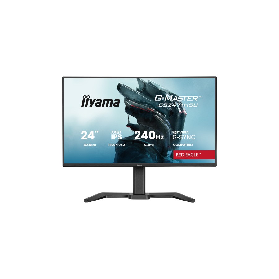 35147-iiyama GB2471HSU-B1 pantalla para PC 60,5 cm (23.8") 1920 x 1080 Pixeles Negro