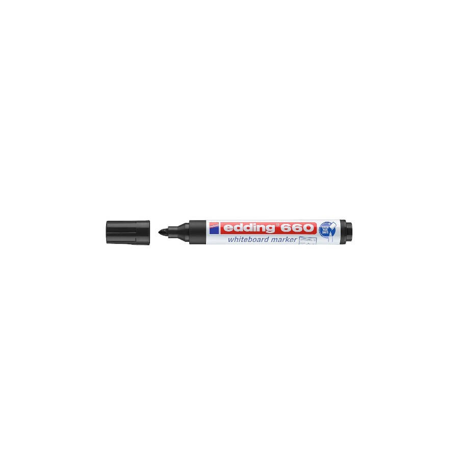 3515-MARCADOR PIZARRA BLANCA 660 1,5-3MM NEGRO EDDING 660-01 3515-MARCADOR PIZARRA BLANCA 660 1,5-3MM NEGRO EDDING 660-01