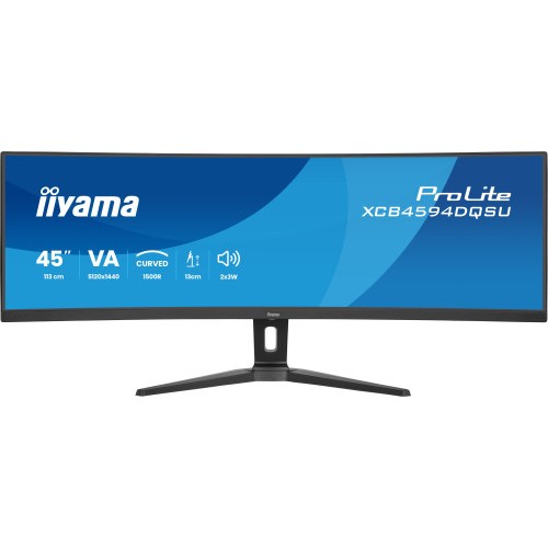 35158-MONITOR IIYAMA PANTALLA CURVA PARA PC 113 CM (45") 5120 X 1440 PIXELES DUAL QHD LED PANEL VA USB-C HDMI DISPLAYPOR