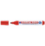 3516-MARCADOR PIZARRA BLANCA 660 1,5-3MM ROJO EDDING 660-02