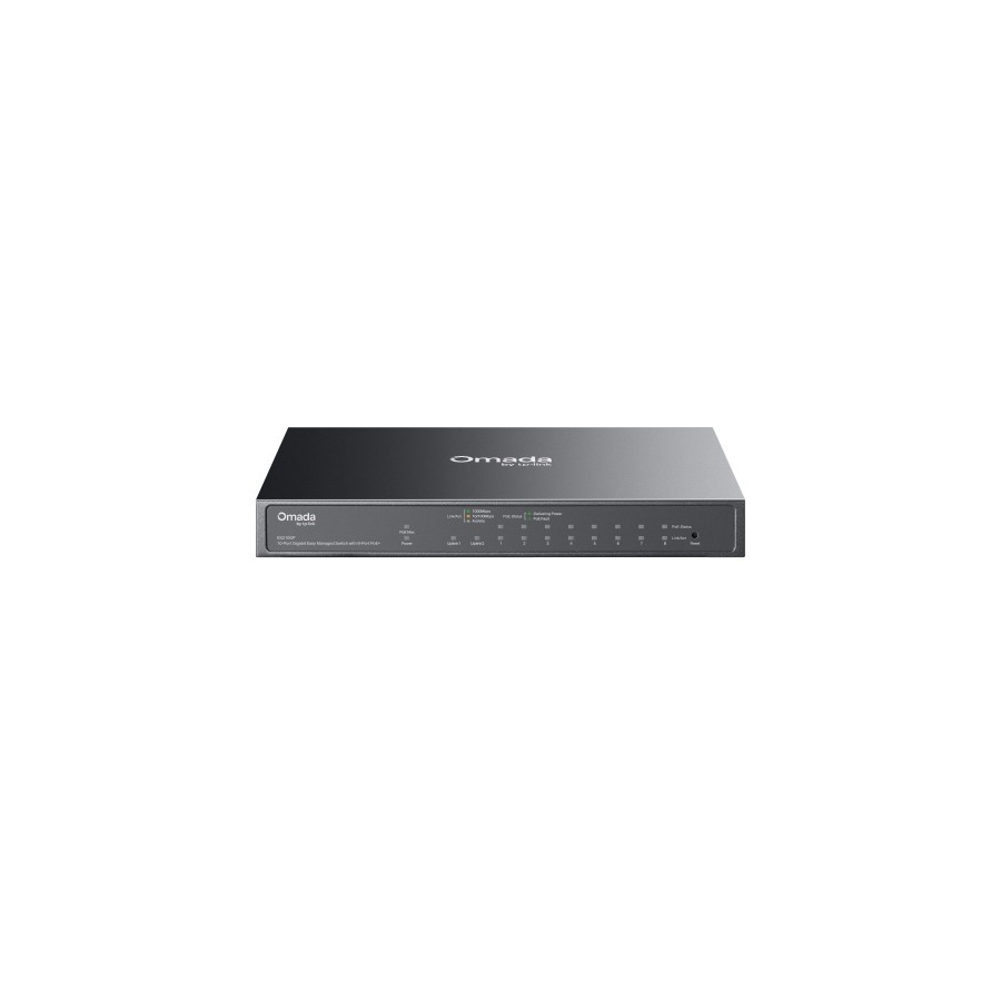 35175-TP-LINK ES210GP SWITCH GIGABIT OMADA 10 PUERTOS EASY MANAGED CON 8 PUERTOS POE+