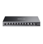 35176-TP-LINK ES210GP SWITCH GIGABIT OMADA 10 PUERTOS EASY MANAGED CON 8 PUERTOS POE+