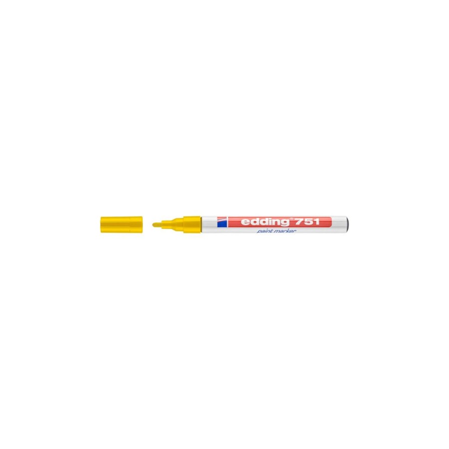 3533-MARCADOR PERMANENTE 1-2MM 751 AMARILLO EDDING 751-05 3533-MARCADOR PERMANENTE 1-2MM 751 AMARILLO EDDING 751-05