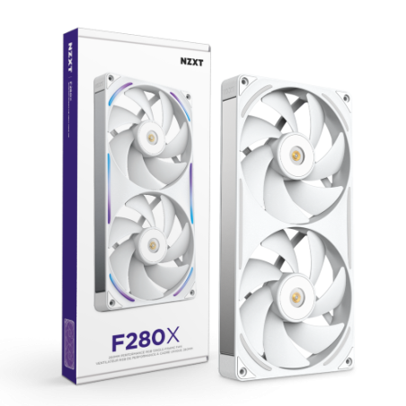35418-NZXT F280X RGB SINGLE-FRAME BLANCO