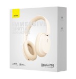 35437-BASEUS BOWIE D05 WIRELESS HEADPHONES CREAMY-WHITE