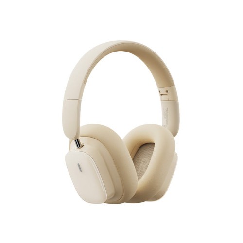 35438-BASEUS BOWIE H1I NOISE-CANCELLATION WIRELESS HEADPHONES STELLAR WHITE