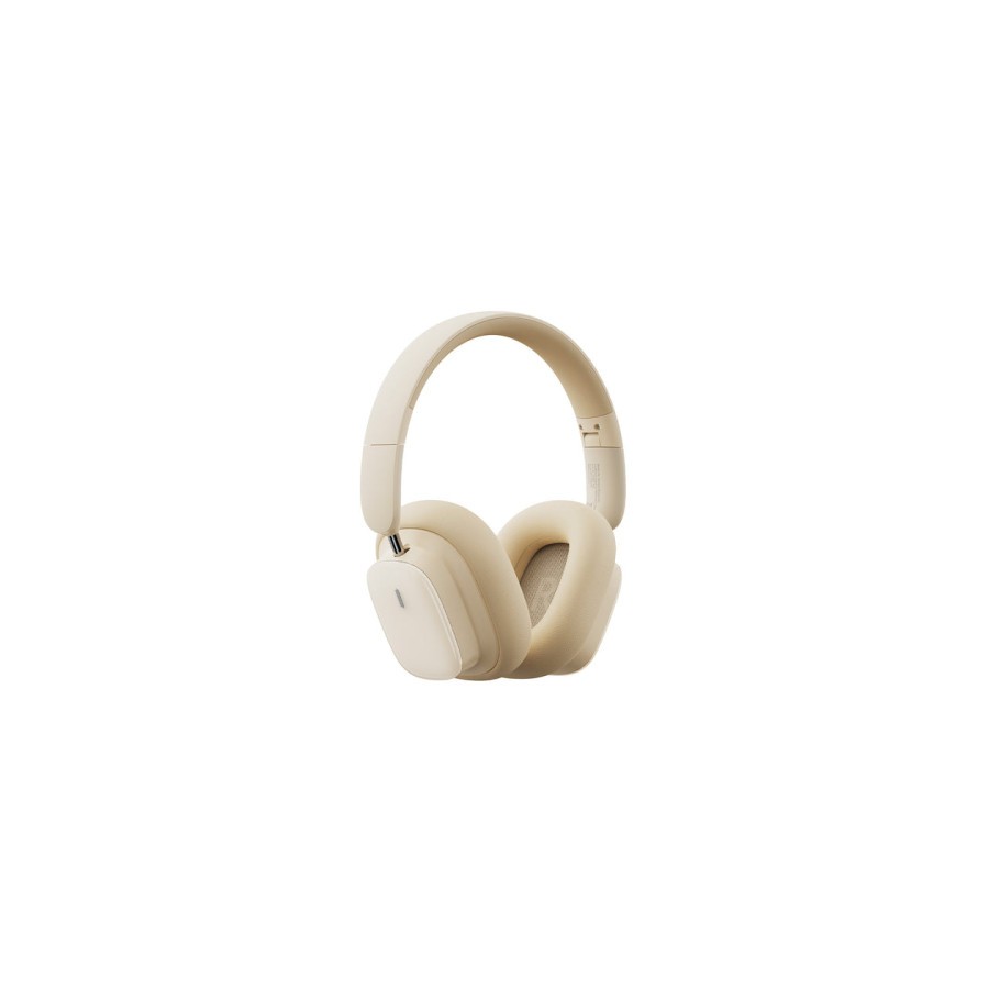 35438-BASEUS BOWIE H1I NOISE-CANCELLATION WIRELESS HEADPHONES STELLAR WHITE