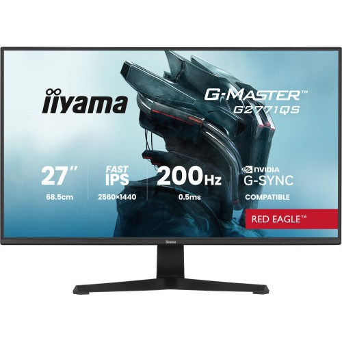 35490-iiyama G2771QS-B1 pantalla para PC 68,6 cm (27") 2560 x 1440 Pixeles Wide Quad HD Negro