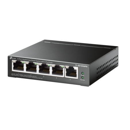 35533-TP-Link TL-SG105MPE switch L2 Gigabit Ethernet (10/100/1000) Energia sobre Ethernet (PoE) Negro
