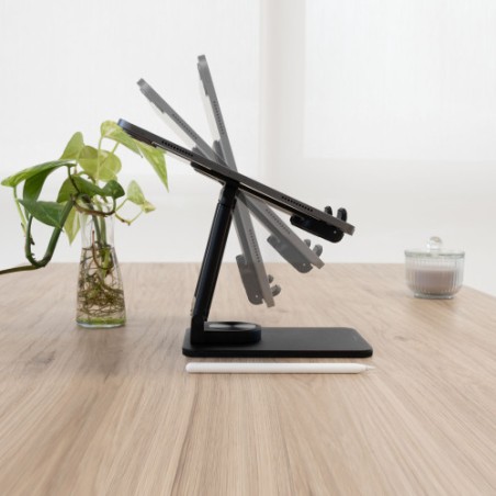 35605-TooQ Soporte de Sobremesa Ajustable para Movil o Tablet de hasta 12,9"