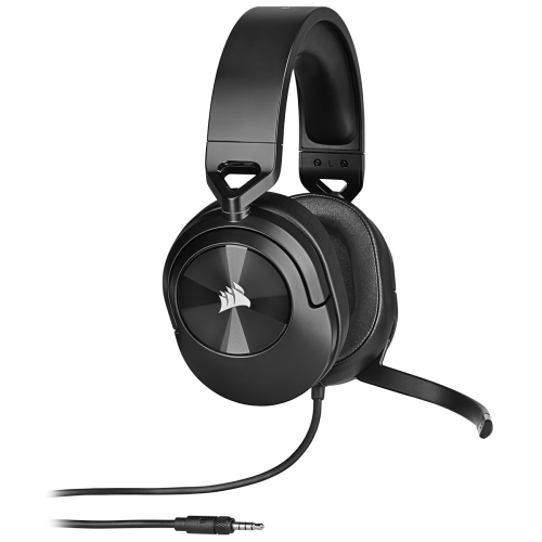 35639-Corsair HS55 STEREO Auriculares Alambrico De mano Juego Carbono