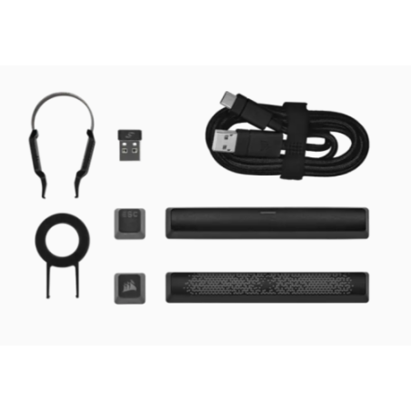 35728-TECLADO CORSAIR K70 CORE TKL WIRELESS RGB MLX RED ESPANOL CH-914901E-ES