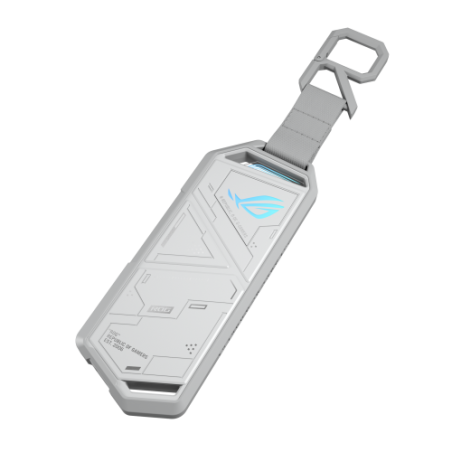 35731-CARCASA DE SSD ASUS ROG STRIX ARION/WHT/G/AS//ESD-S1C (BLANCA)