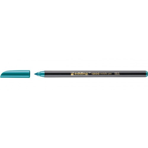 3584-ROTULADOR PUNTA FINA 1200 VERDE METALICO EDDING 1200-074