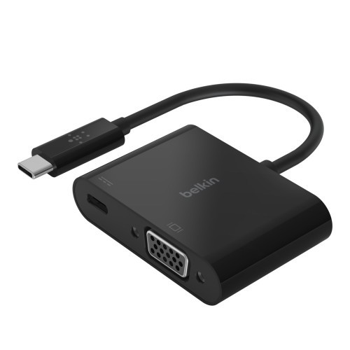 35846-Belkin AVC001BTBK base para portatil y replicador de puertos USB 3.2 Gen 1 (3.1 Gen 1) Type-C Negro