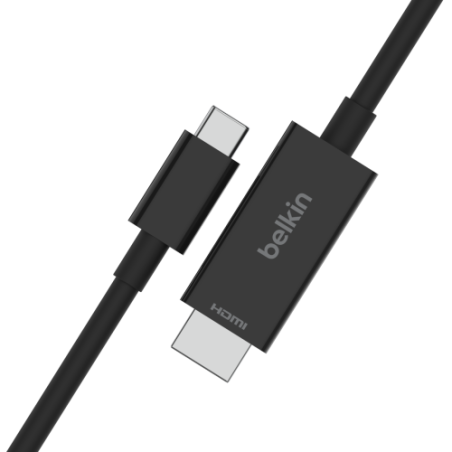 35883-Belkin AVC012bt2MBK 2 m USB Tipo C HDMI Negro