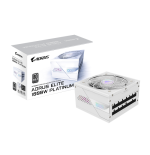 35950-GIGABYTE AORUS ELITE P1000W ICE Fuente de Alimentacion - PCIe 5.0, 80 PLUS Platinum, Diseno completamente modular,