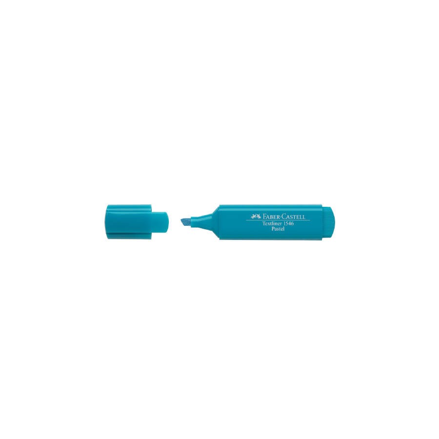3597-MARCADOR FLUOR TEXTLINER TURQUESA PASTEL FABER CASTELL 154658