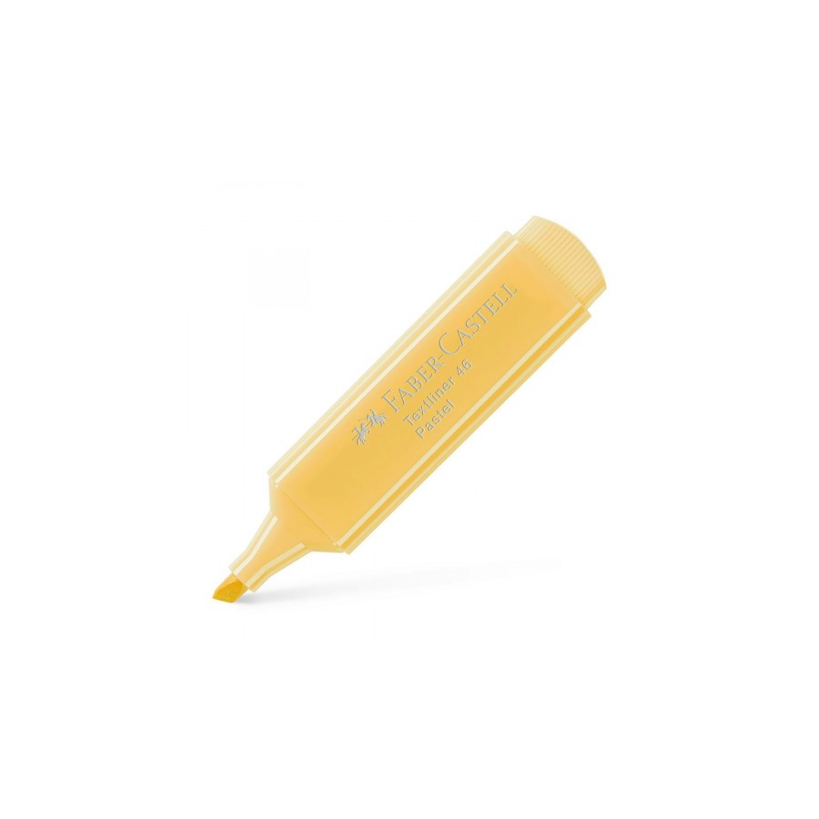 3600-MARCADOR FLUOR TEXTLINER VAINILLA PASTEL FABER CASTELL 154667
