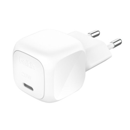 36002-BELKIN 20W USB-C CUBE WALL CHARGER WITH PPS, WH