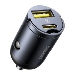 36019-BASEUS TINY STAR MINI CAR CHARGER (U+C) 30W COSMIC BLACK