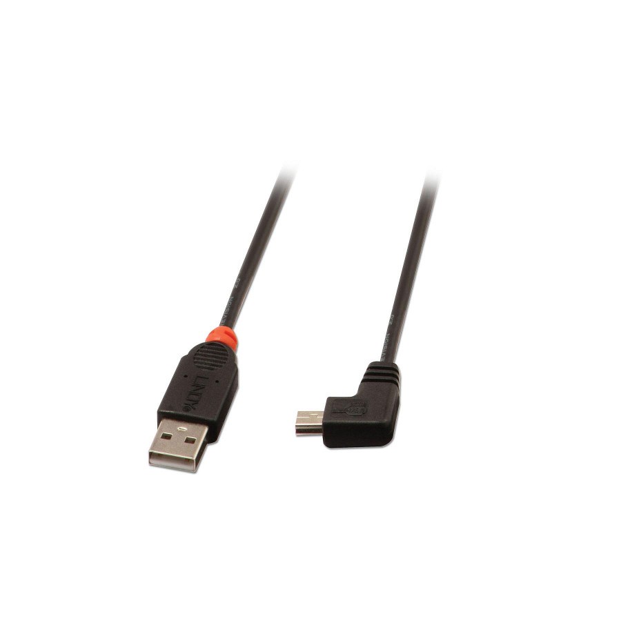 36267-Lindy 31971 cable USB USB 2.0 1 m USB A Mini-USB B Negro