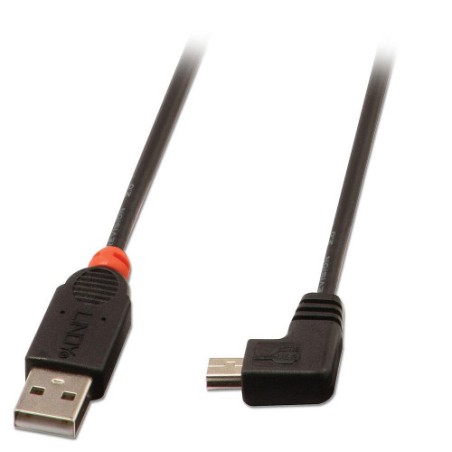 36267-Lindy 31971 cable USB USB 2.0 1 m USB A Mini-USB B Negro