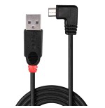 36272-Lindy 31976 cable USB USB 2.0 1 m USB A Micro-USB B Negro