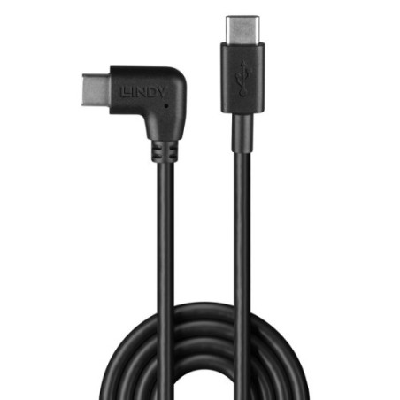 36278-Lindy 32004 cable USB USB 2.0 0,5 m USB C Negro