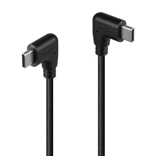36281-Lindy 32008 cable USB USB 2.0 0,5 m USB C Negro