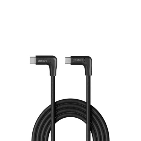 36299-Lindy 32023 cable USB USB 3.2 Gen 2 (3.1 Gen 2) 1 m USB C Negro
