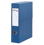 3633-ESTUCHE ARCHIVADOR EXTRA FORRADO VERTICAL EN COLOR AZUL PARDO 245603