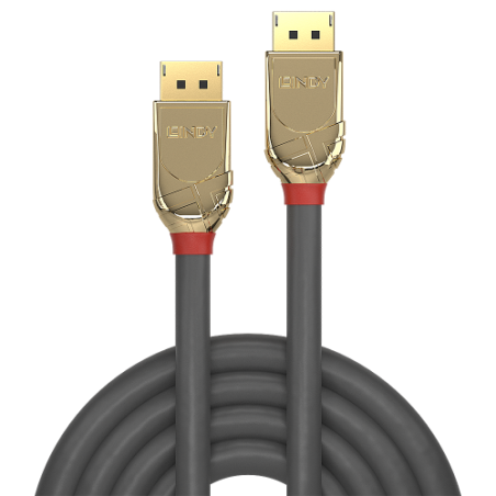 36344-Lindy 36296 cable DisplayPort 10 m Gris