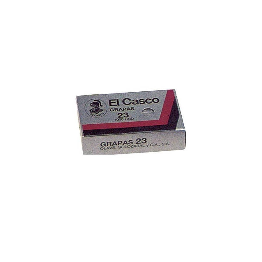3635-CAJA DE 1000 GRAPAS GALVANIZADAS MODELO 23/6G EL CASCO 1G00231 3635-CAJA DE 1000 GRAPAS GALVANIZADAS MODELO 23/6G EL CASCO 1G00231